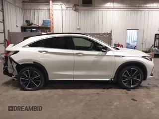 2023 Infiniti QX55 Essential with VIN 3PCAJ5KR3PF121093, listed as a IAAI auction lot 42286924 with 26,165 mi miles and . Bid and sale history available at DreamBid. Image 13.