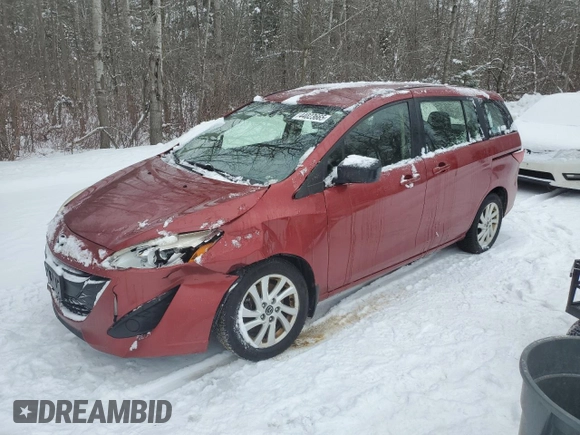 2013 Mazda 5 Touring with VIN JM1CW2CL0D0152721, listed as a Copart auction lot 44023665 with 179,588 mi miles and Clean Title. Bid and sale history available at carsss.com. Image 1.