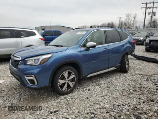 2020 Subaru Forester Touring with VIN JF2SKAXC3LH441721, listed as a Copart auction lot 51243215 with 53,489 mi miles and Salvage Title. Bid and sale history available at carsss.com. Image 1.