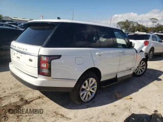 2015 Land Rover Range Rover HSE with VIN SALGS2VF3FA232623, listed as a Copart auction lot 36095313 with Not provided miles and Salvage title. Bid and sale history available at DreamBid. Image 3.