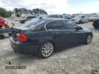 2007 BMW 3 Series 335i with VIN WBAVB73547VF53554, listed as a Copart auction lot 53083545 with 153,751 mi miles and Clean Title. Bid and sale history available at carsss.com. Image 3.