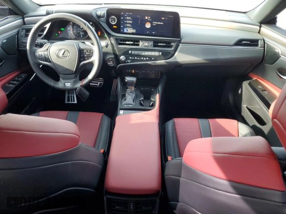 2024 Lexus ES 300h with VIN 58ABA1C12RU040283, listed as a Copart auction lot 45994225 with 5,736 mi miles and Non repairable. Bid and sale history available at DreamBid. Image 8.