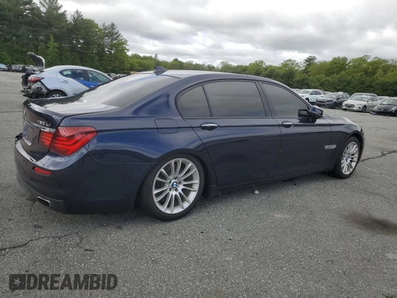2014 BMW 7 Series ALPINA B7 xDrive with VIN WBAYF8C58ED142004, listed as a Copart auction lot 57994895 with 134,841 mi miles and Salvage title. Bid and sale history available at DreamBid. Image 3.