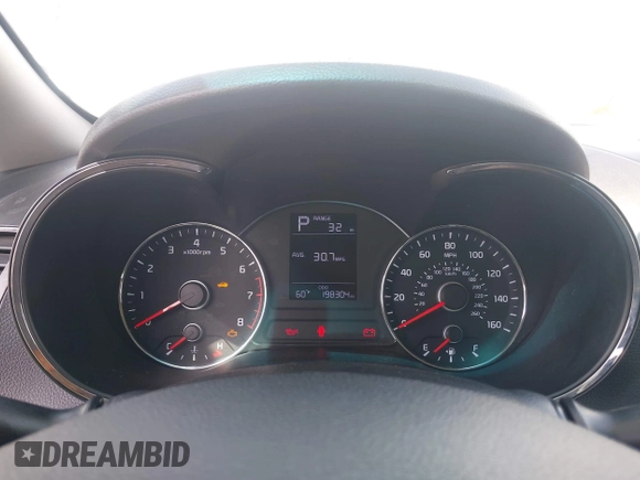 2017 Kia Forte LX with VIN 3KPFK4A76HE111114, listed as a IAAI auction lot 42010385 with 198,304 mi miles. Bid and sale history available at carsss.com. Image 7.