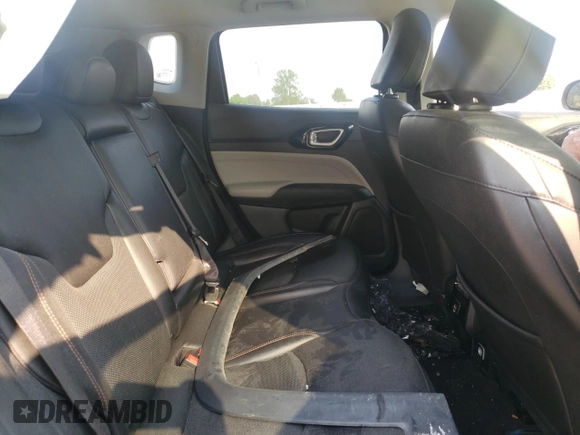 2022 Jeep Compass Limited with VIN 3C4NJDCBXNT189290, listed as a Copart auction lot 55035235 with 22,126 mi miles and Salvage title. Bid and sale history available at DreamBid. Image 11.