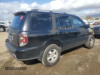 2008 Honda Pilot EX-L with VIN 5FNYF28768B000869, listed as a Copart auction lot 45556135 with 183,496 mi miles and Salvage Title. Bid and sale history available at DreamBid. Image 3.