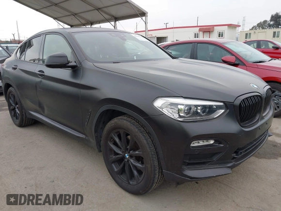 2019 BMW X4 xDrive30i with VIN 5UXUJ3C56KLG53314, listed as a IAAI auction lot 42164449 with 84,943 mi miles and . Bid and sale history available at DreamBid. Image 1.