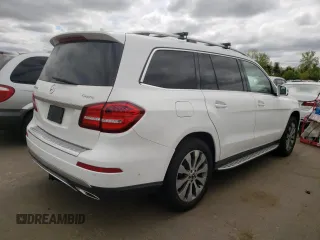 2018 Mercedes-Benz GLS 450 with VIN 4JGDF6EE9JB023186, listed as a Copart auction lot 53471364 with Not Provided miles and Salvage Title. Bid and sale history available at DreamBid. Image 3.