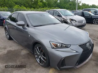 2018 Lexus IS 300 with VIN JTHC81D2XJ5026860, listed as a IAAI auction lot 42183444 with 58,972 mi miles and . Bid and sale history available at DreamBid. Image 1.