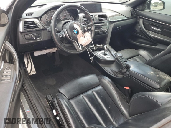 2016 BMW M4 with VIN WBS3U9C56GP969728, listed as a Copart auction lot 67144924 with 0 mi miles and Salvage Title. Bid and sale history available at carsss.com. Image 8.