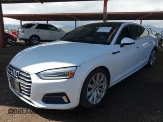 2018 Audi A5 Sportback Premium with VIN WAUANCF52JA130204, listed as a IAAI auction lot 42392730 with 79,466 mi miles and . Bid and sale history available at DreamBid. Image 2.