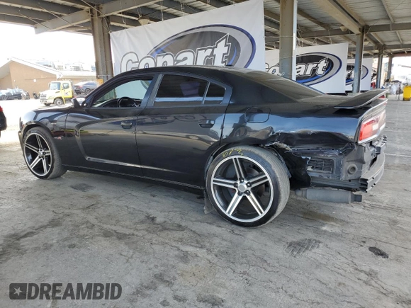 2013 Dodge Charger SE with VIN 2C3CDXBG9DH514410, listed as a Copart auction lot 54234975 with 85,359 mi miles and Salvage Title. Bid and sale history available at DreamBid. Image 2.