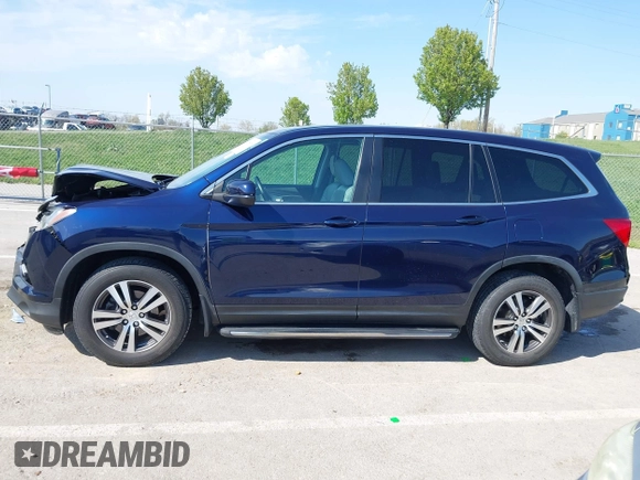 2016 Honda Pilot EX-L with VIN 5FNYF6H53GB078174, listed as a IAAI auction lot 42053669 with 94,259 mi miles and . Bid and sale history available at DreamBid. Image 14.
