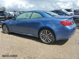 2012 Infiniti G37 Convertible with VIN JN1CV6FE9CM202582, listed as a Copart auction lot 73700424 with 0 mi miles and Salvage Title. Bid and sale history available at carsss.com. Image 2.