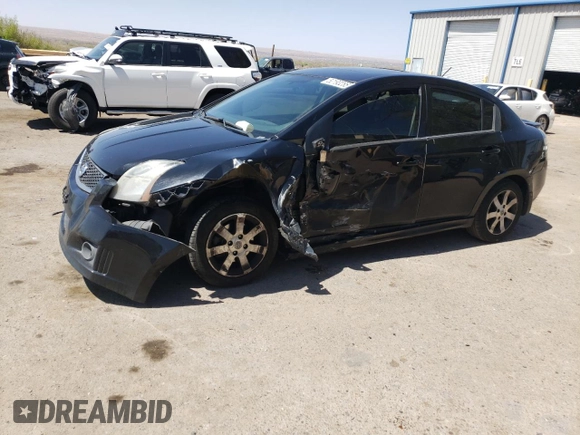 2012 Nissan Sentra SR with VIN 3N1AB6AP7CL756416, listed as a Copart auction lot 52193285 with 156,842 mi miles and Salvage Title. Bid and sale history available at DreamBid. Image 1.