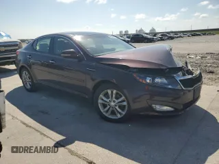 2013 Kia Optima EX z VIN 5XXGN4A70DG186128, wystawiony jako Copart lot #65836315 z przebiegiem 124 488 mil mil oraz Czysty tytuł • Clean title. Historia ofert i sprzedaży dostępna na DreamBid. Obrazek 4.