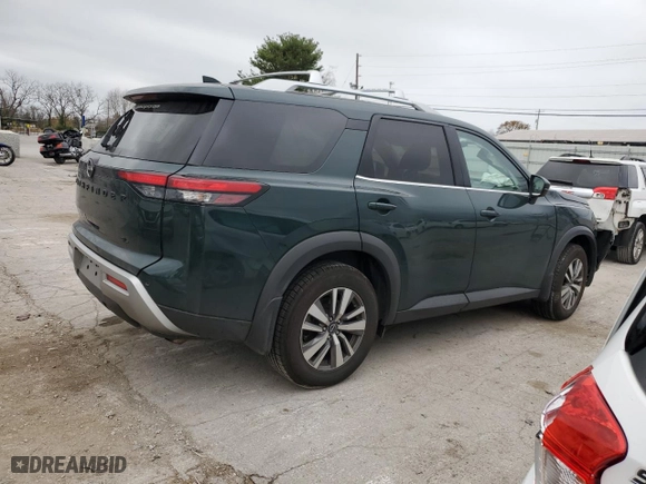 2022 Nissan Pathfinder SL with VIN 5N1DR3CAXNC242793, listed as a Copart auction lot 79286414 with 0 mi miles and Salvage Title. Bid and sale history available at carsss.com. Image 3.
