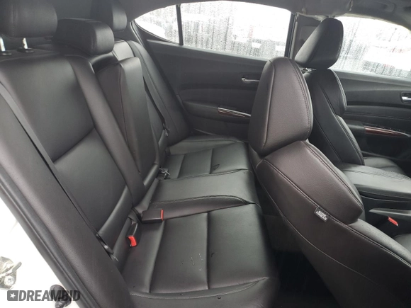 2016 Acura TLX V6 with VIN 19UUB2F35GA007640, listed as a Copart auction lot 81697884 with 97,739 mi miles and Salvage Title. Bid and sale history available at carsss.com. Image 10.
