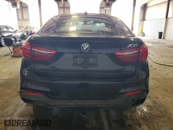 2016 BMW X6 xDrive50i with VIN 5UXKU6C5XG0R33971, listed as a Copart auction lot 60457623 with 54,149 mi miles. Bid and sale history available at carsss.com. Image 6.