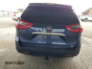 2020 Toyota Sienna XLE with VIN 5TDDZ3DCXLS249579, listed as a Copart auction lot 55288175 with Not provided miles and Non repairable. Bid and sale history available at DreamBid. Image 6.