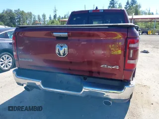 2019 Ram 1500 Laramie with VIN 1C6SRFJT2KN677400, listed as a IAAI auction lot 42441010 with 76,750 mi miles and . Bid and sale history available at DreamBid. Image 17.