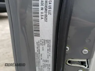 2021 Jeep Cherokee Limited with VIN 1C4PJMDX5MD105237, listed as a Copart auction lot 61389155 with 55,173 mi miles and Salvage title. Bid and sale history available at DreamBid. Image 12.