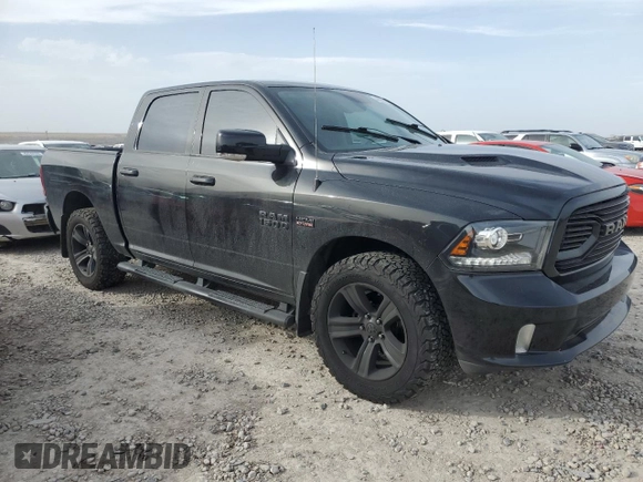 2018 Ram 1500 Sport z VIN 1C6RR7MT2JS124150, wystawiony jako Copart lot #44069925 z przebiegiem 98 940 mil mil oraz Szkoda całkowita • Salvage title. Historia ofert i sprzedaży dostępna na DreamBid. Obrazek 4.