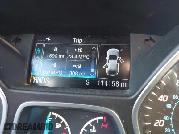 2016 Ford Escape SE with VIN 1FMCU9G92GUB70319, listed as a IAAI auction lot 41747240 with 114,158 mi miles. Bid and sale history available at carsss.com. Image 16.