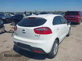 2013 Kia Rio SX with VIN KNADN5A30D6097807, listed as a IAAI auction lot 41958802 with 23,944 mi miles. Bid and sale history available at carsss.com. Image 4.