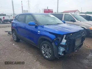 2022 Kia Seltos LX with VIN KNDEPCAA7N7260033, listed as a IAAI auction lot 42506321 with 54,836 mi miles and . Bid and sale history available at DreamBid. Image 1.