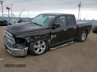2014 Ram 1500 SLT z VIN 1C6RR7GG9ES406029, wystawiony jako Copart lot #41377685 z przebiegiem 128 043 mil mil oraz Szkoda całkowita • Salvage title. Historia ofert i sprzedaży dostępna na DreamBid. Obrazek 1.