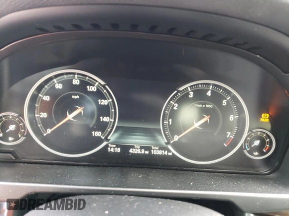 2016 BMW X6 sDrive35i with VIN 5UXKU0C57G0F92531, listed as a Copart auction lot 43775093 with 103,814 mi miles. Bid and sale history available at carsss.com. Image 9.