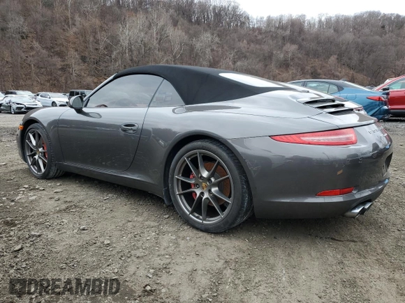 2016 Porsche 911 Carrera with VIN WP0CA2A91GS141127, listed as a Copart auction lot 41455595 with Not Provided miles and Non Repairable. Bid and sale history available at carsss.com. Image 2.
