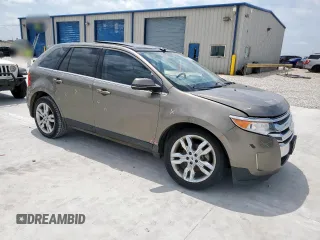 2013 Ford Edge Limited with VIN 2FMDK3KC0DBB57967, listed as a Copart auction lot 61081555 with 228,420 mi miles and Salvage title. Bid and sale history available at DreamBid. Image 4.