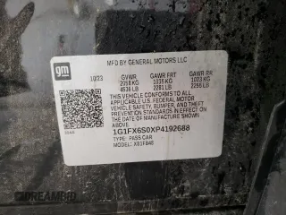 2023 Chevrolet Bolt EV 2LT z VIN 1G1FX6S0XP4192688, wystawiony jako Copart lot #43379795 z przebiegiem 14 140 mil mil oraz Nie do naprawy. Historia ofert i sprzedaży dostępna na DreamBid. Obrazek 12.