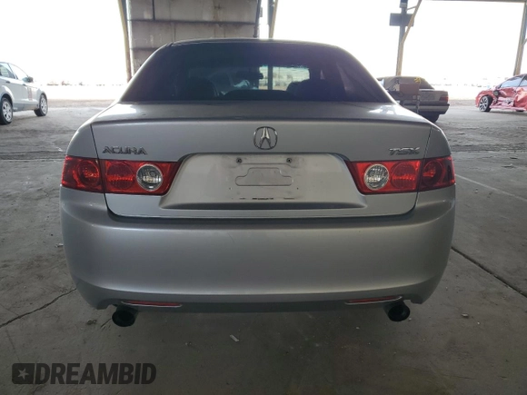 2004 Acura TSX with VIN JH4CL95844C001260, listed as a Copart auction lot 42059555 with 219,138 mi miles and Salvage title. Bid and sale history available at DreamBid. Image 6.