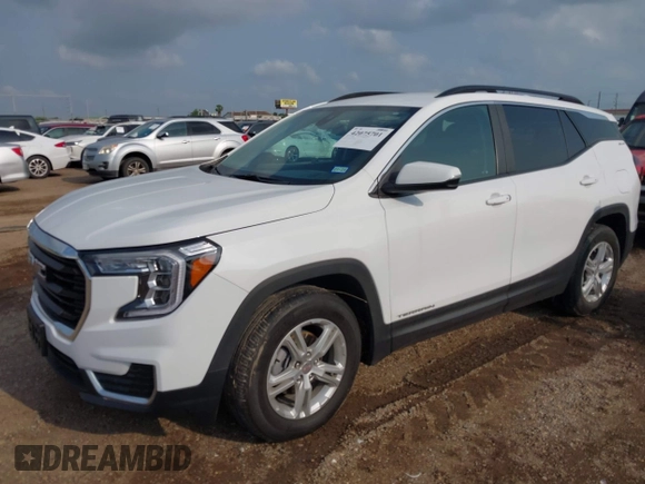 2022 GMC Terrain SLE with VIN 3GKALMEV9NL134012, listed as a IAAI auction lot 42075701 with Not Provided miles and . Bid and sale history available at carsss.com. Image 2.