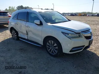 2015 Acura MDX Technology z VIN 5FRYD4H42FB010236, wystawiony jako IAAI lot #42060257 z przebiegiem 189 301 mil mil oraz . Historia ofert i sprzedaży dostępna na DreamBid. Obrazek 1.