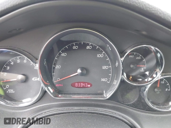 2009 Pontiac G6 1SA with VIN 1G2ZG57BX94120938, listed as a IAAI auction lot 42080712 with 83,343 mi miles and . Bid and sale history available at DreamBid. Image 7.