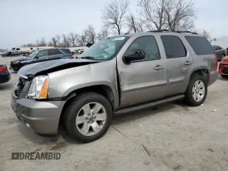 2007 GMC Yukon SLT with VIN 1GKFK13017J128021, listed as a Copart auction lot 50202515 with 0 mi miles and Salvage Title. Bid and sale history available at carsss.com. Image 1.