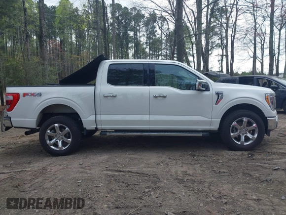 2021 Ford F-150 XL with VIN 1FTFW1E86MKD97432, listed as a IAAI auction lot 41941972 with 107,395 mi miles. Bid and sale history available at carsss.com. Image 13.