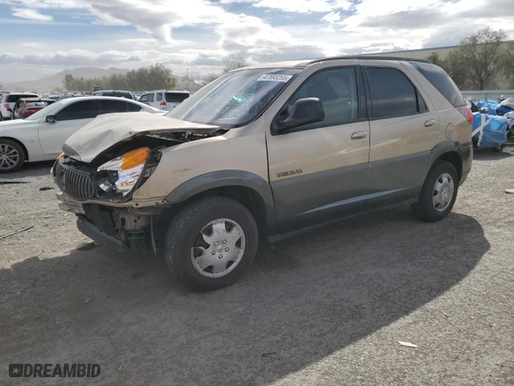 2003 Buick Rendezvous CX with VIN 3G5DA03EX3S566063, listed as a Copart auction lot 47593265 with NaN miles and Salvage Title. Bid and sale history available at carsss.com. Image 1.