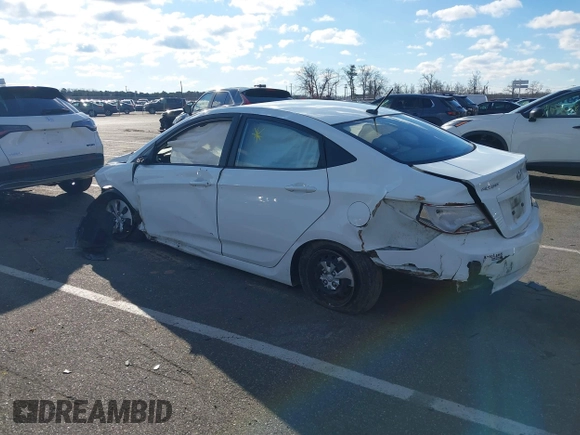 2015 Hyundai Accent GLS with VIN KMHCT4AE0FU926952, listed as a IAAI auction lot 41225280 with 51,148 mi miles and . Bid and sale history available at DreamBid. Image 3.