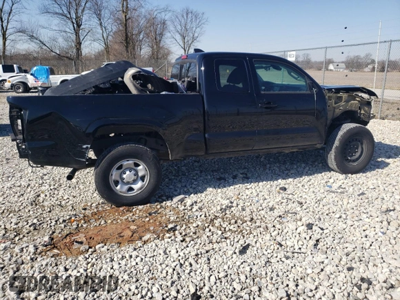 2020 Toyota Tacoma SR z VIN 5TFSX5EN1LX072696, wystawiony jako Copart lot #44398584 z przebiegiem 18 338 mil mil oraz Nie do naprawy • Non repairable. Historia ofert i sprzedaży dostępna na DreamBid. Obrazek 3.