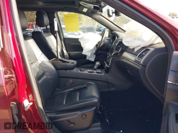 2021 Jeep Grand Cherokee 80th Anniversary with VIN 1C4RJFBG4MC579984, listed as a IAAI auction lot 41242952 with 120,151 mi miles and . Bid and sale history available at DreamBid. Image 5.