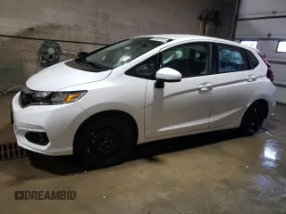 2020 Honda Fit LX with VIN 3HGGK5H47LM711887, listed as a Copart auction lot 48850505 with 37,821 mi miles and Salvage Title. Bid and sale history available at carsss.com. Image 1.