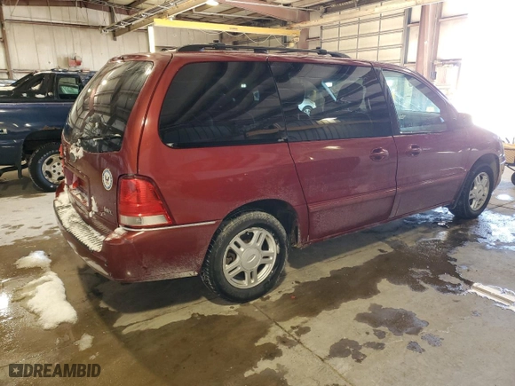 2005 Ford Freestar Wagon SEL with VIN 2FMZA52255BA72698, listed as a Copart auction lot 44493415 with 196,016 mi miles and Salvage Title. Bid and sale history available at carsss.com. Image 3.