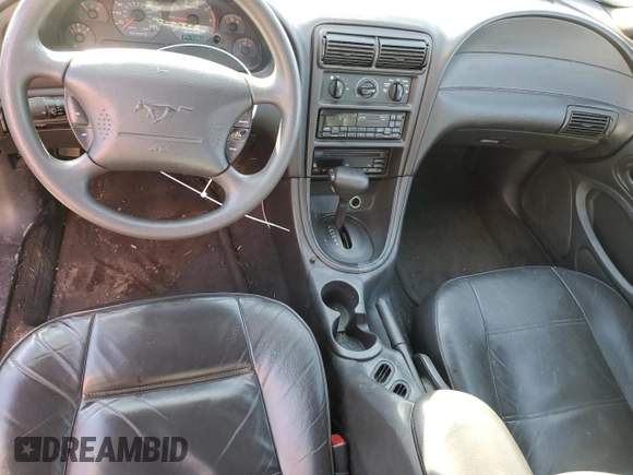 2000 Ford Mustang with VIN 1FAFP4049YF202317, listed as a Copart auction lot 52548785 with 241,500 mi miles and Salvage Title. Bid and sale history available at carsss.com. Image 8.