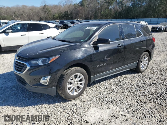 2019 Chevrolet Equinox LT with VIN 3GNAXKEV7KL144349, listed as a Copart auction lot 46996935 with 122,159 mi miles and Salvage Title. Bid and sale history available at carsss.com. Image 1.