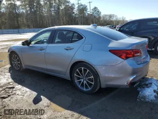 2018 Acura TLX with VIN 19UUB3F30JA000866, listed as a Copart auction lot 41831105 with 93,505 mi miles and Salvage Title. Bid and sale history available at carsss.com. Image 2.